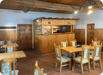pohled do restaurace