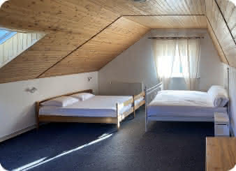 pohled do pokoje